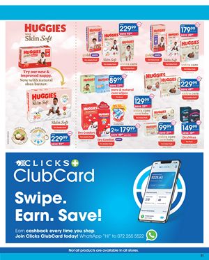 Clicks brochure September - October 2025 page 31