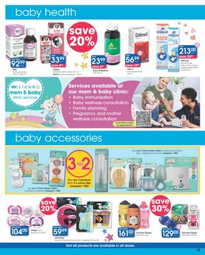 Clicks brochure September - October 2026 page 49