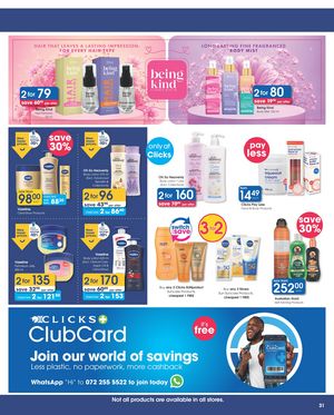 Clicks brochure  2026 page 31